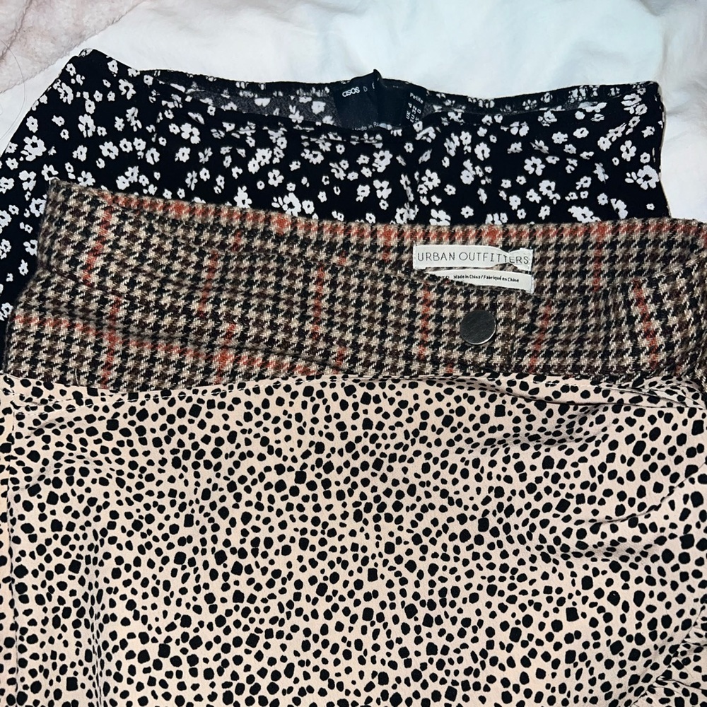 ASOS, Urban Outfitters skirt bundle
